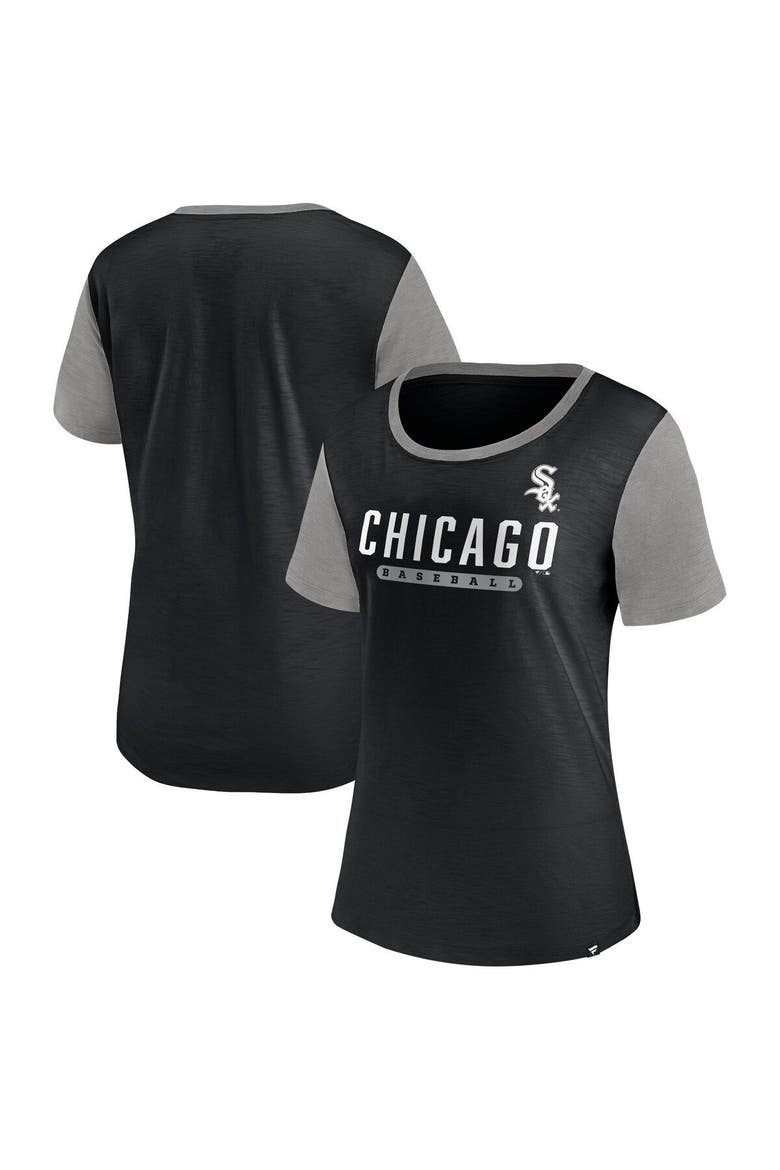 Women's Fanatics Branded Black Chicago White Sox Mound T-Shirt, Main, color, Black