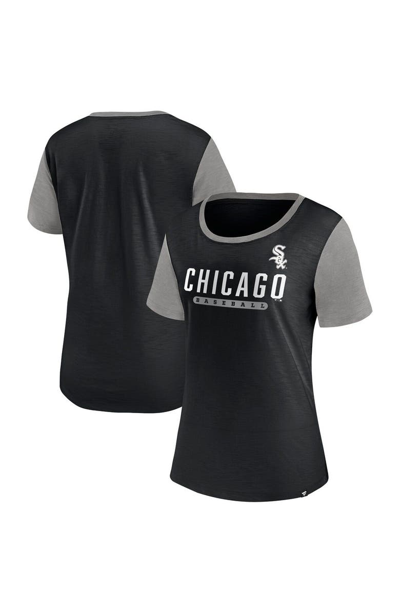 FANATICS Women's Fanatics Branded Black Chicago White Sox Mound T-Shirt, Main, color, Black
