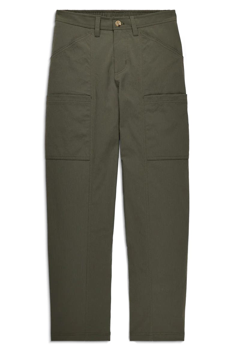 Topogrid Water Resistant Pants, Alternate, color, DARK FOREST