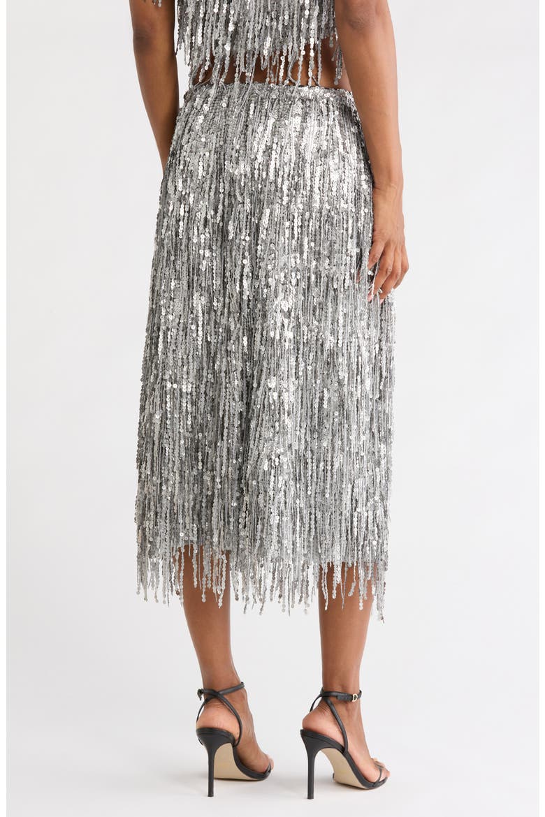 Billie Sequin Midi Skirt, Alternate, color, GN MULTI