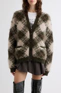 Acne Studios Katch Mohair Blend Cardigan