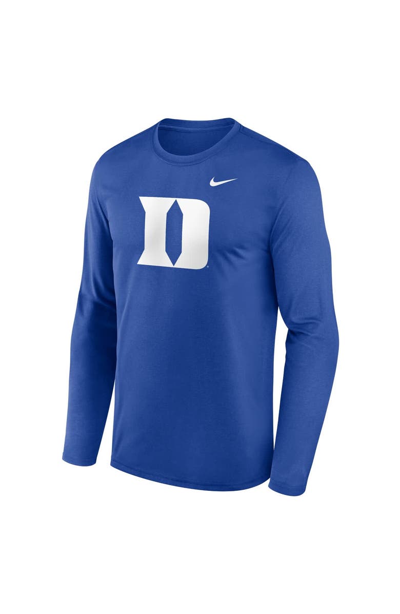 Nike Men's Nike Royal Duke Blue Devils Primetime Primary Legend Long Sleeve T-Shirt, Alternate, color, Royal