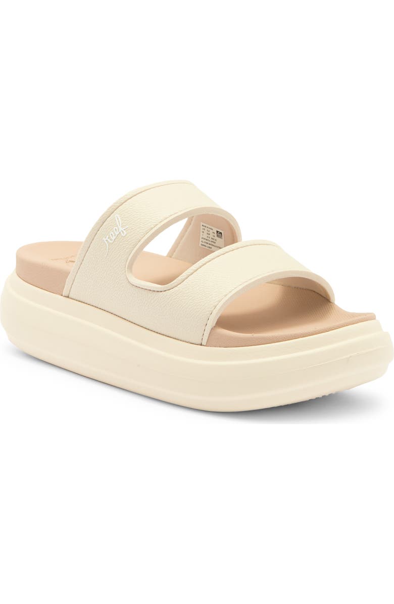 Reef Sierra 2 Bar Platform Slide Sandal, Main, color,