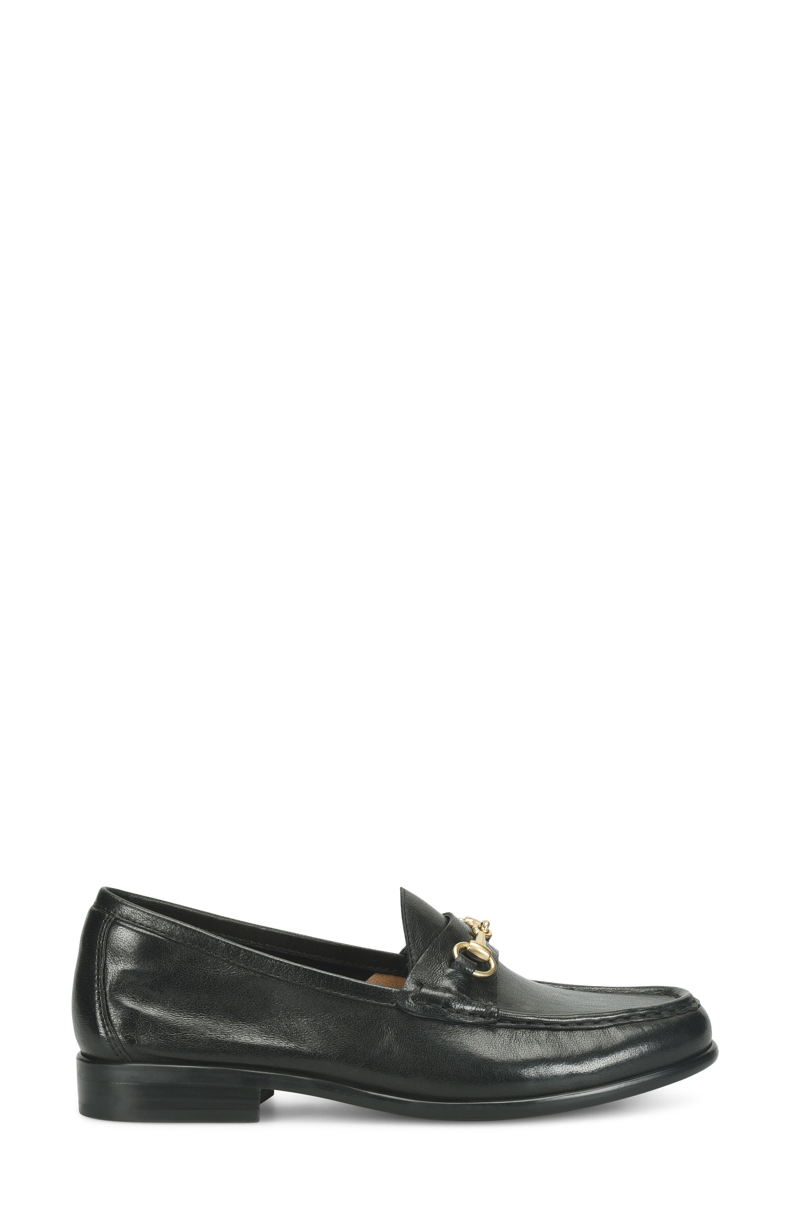 Jennifer Bit Loafer, Alternate, color, BLACK