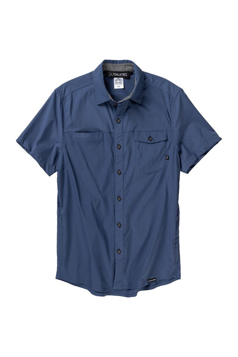 Switchback Short-Sleeve Shirt - Men's, Main, color, Blue