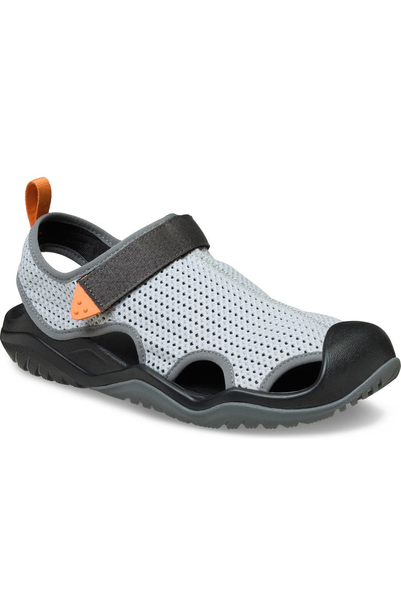 CROCS Swiftwater Mesh Deck Sandal, Main, color, Mirage