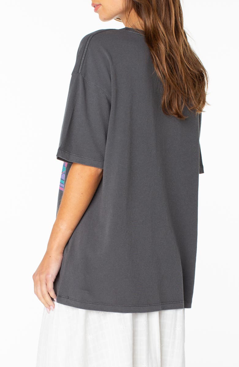 Roxy Heatwave Oversize Cotton Graphic T-Shirt, Alternate, color, Phantom