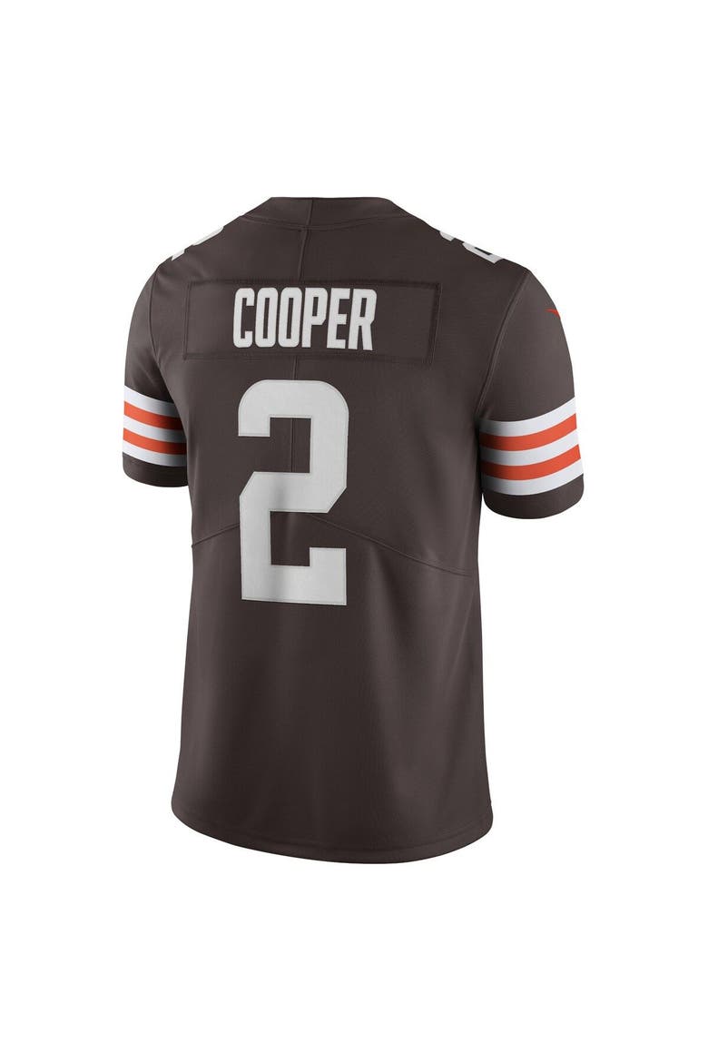 Men's Nike Amari Cooper Brown Cleveland Browns Vapor Limited Jersey, Alternate, color, Brown