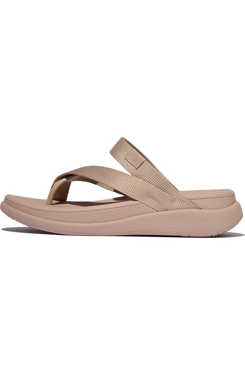 FitFlop Mode Go Webbed Flatform Sandal, Alternate, color, Paris Beige