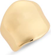 NORDSTROM RACK Wide Organic Band Ring