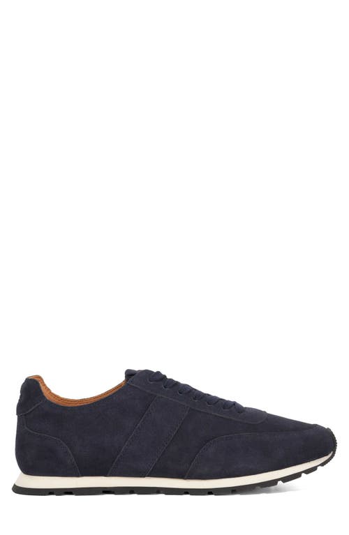Dune London Treyson Suede Low Top Runner Sneaker In Multi