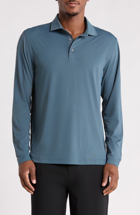 Tournament Stretch Performance Long Sleeve Polo