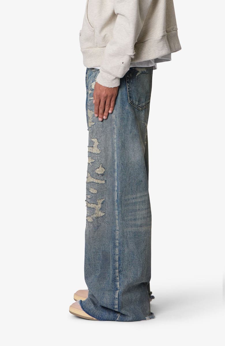 mnml Ultra Repaired Rave Jeans, Alternate, color, 