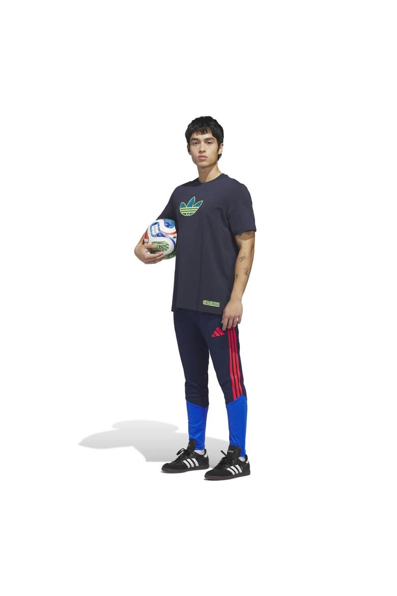 Men's adidas Navy Colombia National Team 2026 Away Jersey Hook T-Shirt, Alternate, color, Navy