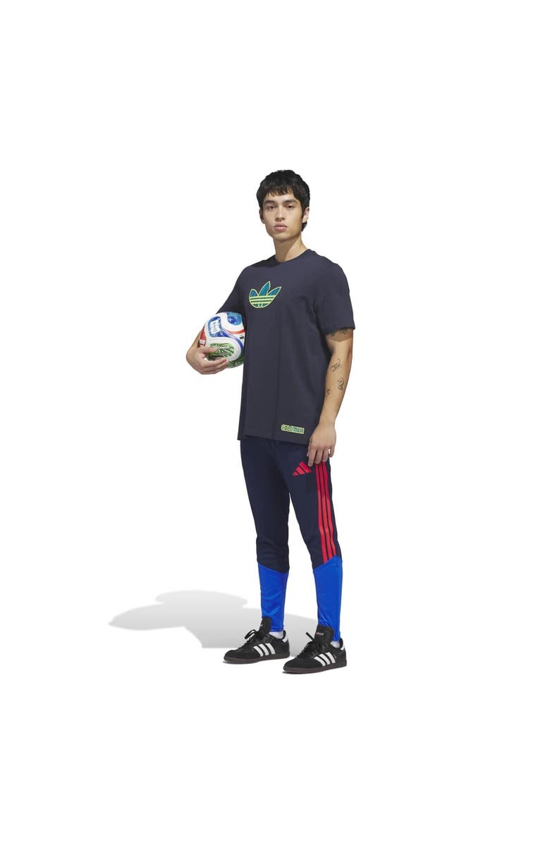 adidas Men's adidas Navy Colombia National Team 2026 Away Jersey Hook T-Shirt, Alternate, color, Navy