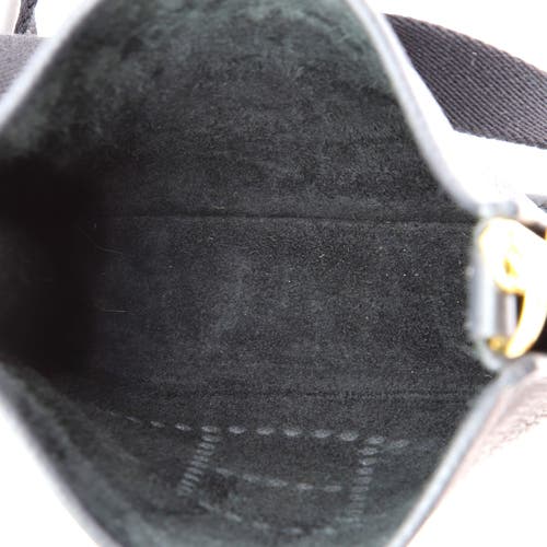 Pre-owned Hermes Hermes Evelyne Bag Gen Iii Clemence Tpm In Black