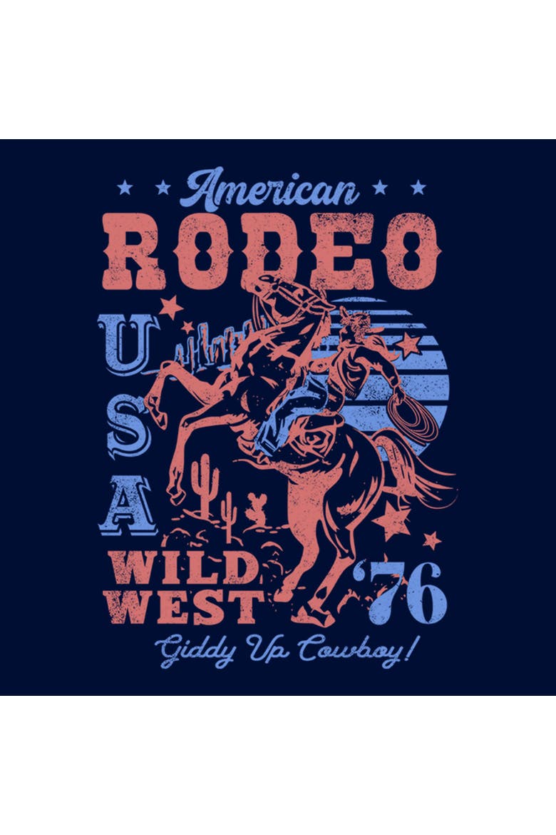 Boy's Lost Gods American Rodeo Wild West  Graphic T-Shirt, Alternate, color, Navy Blue