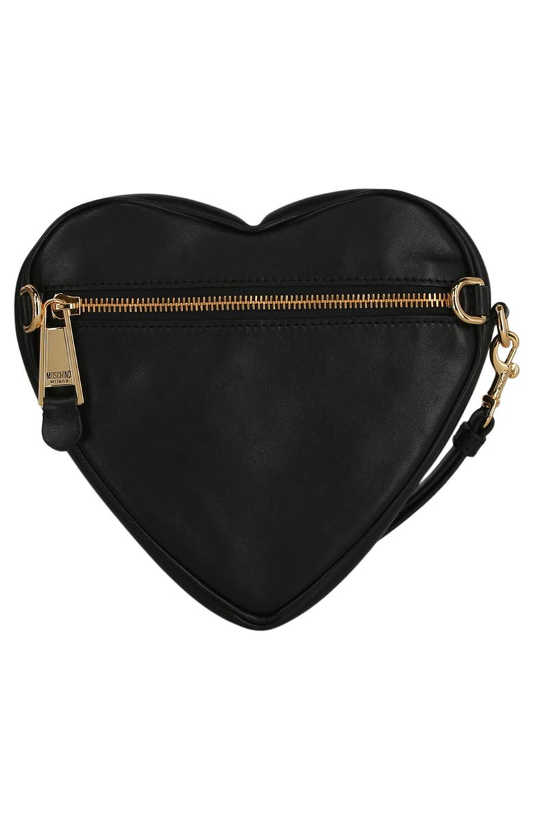 Moschino Logo Heart Wrislet, Alternate, color, 