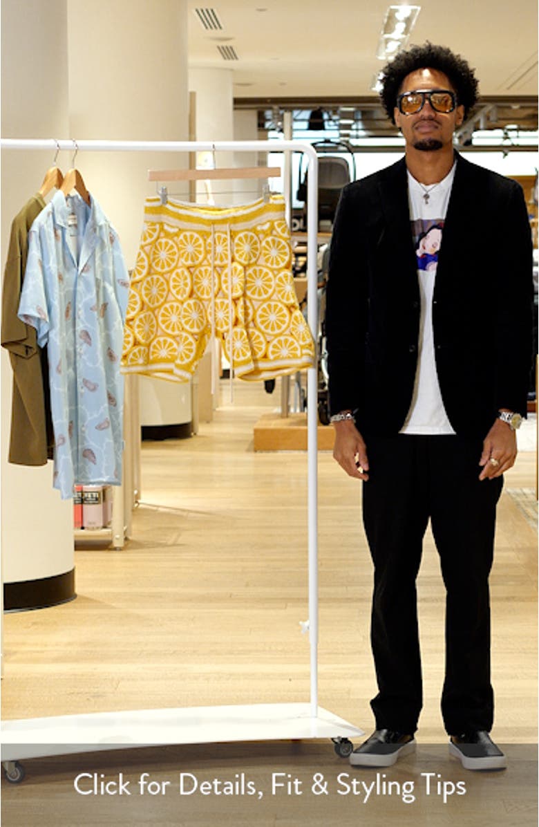 Lemon Crochet Shorts, sales video thumbnail