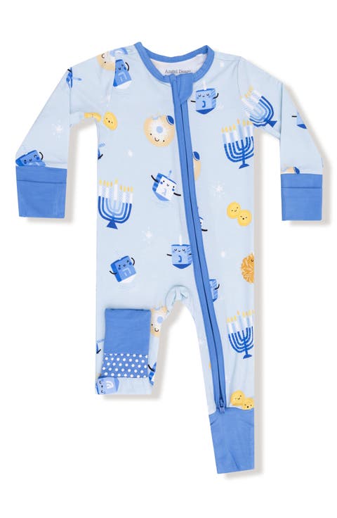 Hanukkah Convertible Zip Footie (Baby)