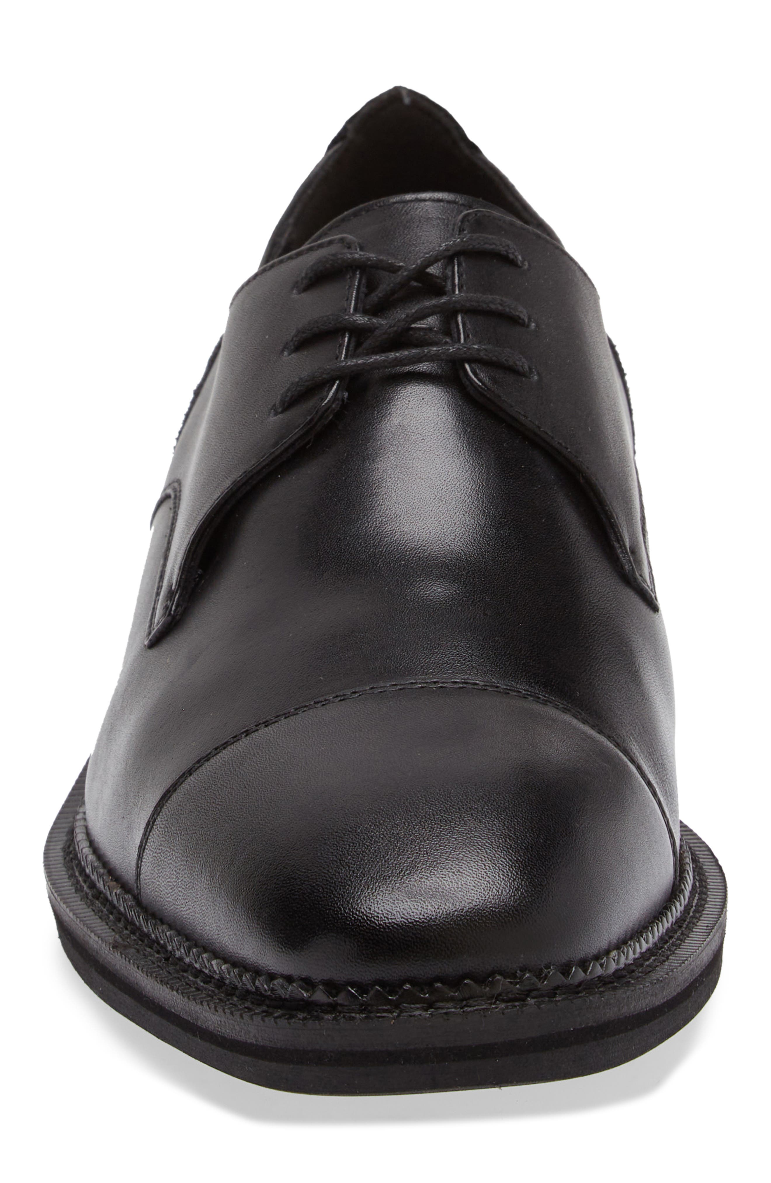 KARL LAGERFELD PARIS Cap Toe Leather Derby, Alternate, color, 