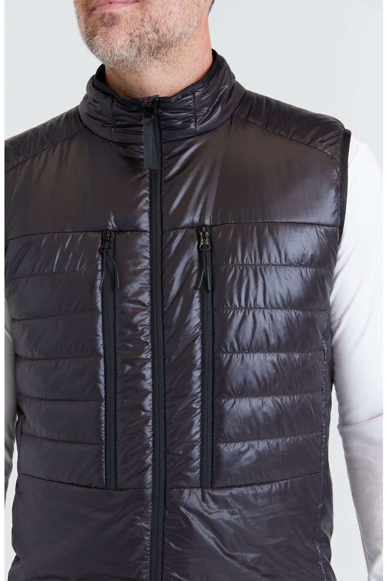 Harding Quilted Vest, Alternate, color, TUXEDO