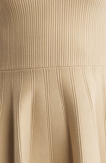 Frankina Rib Fit & Flare Dress