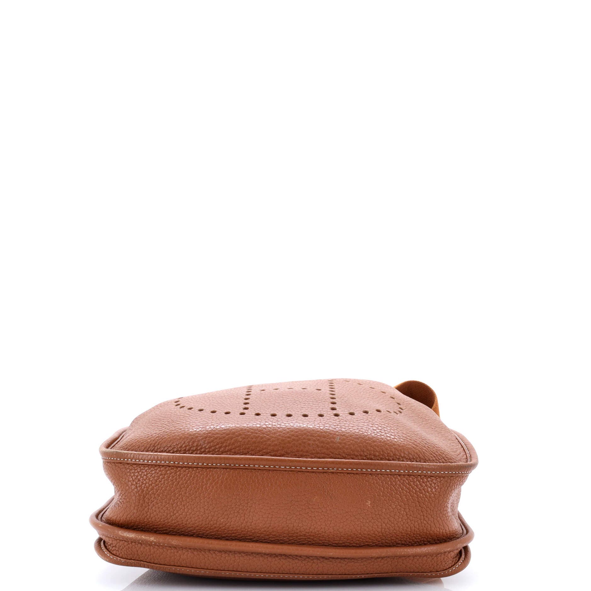 Pre-Owned Hermes Evelyne Bag Gen III Clemence PM, Alternate, color, Gold