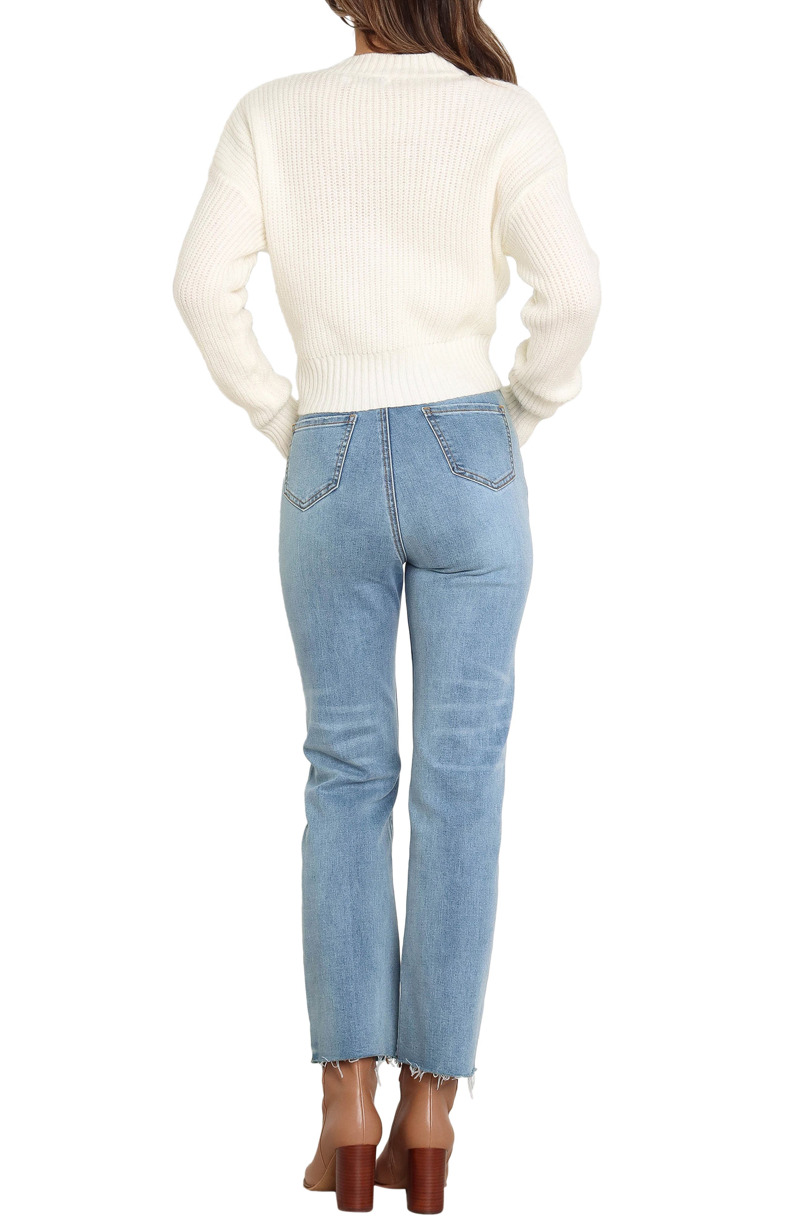 Captivate Tie Hem Sweater - image 4