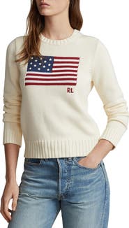 Polo Ralph Lauren Flag Crewneck Sweater