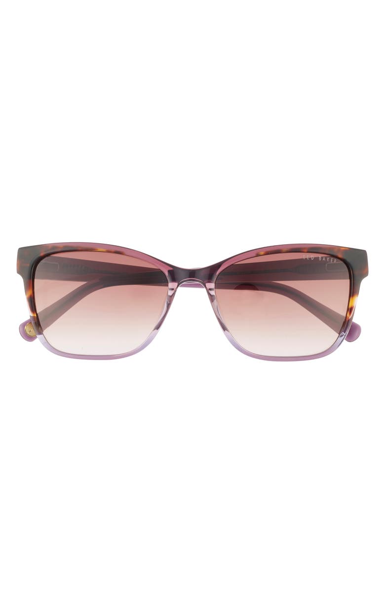 Ted Baker London 57mm Rectangle Sunglasses, Main, color, 