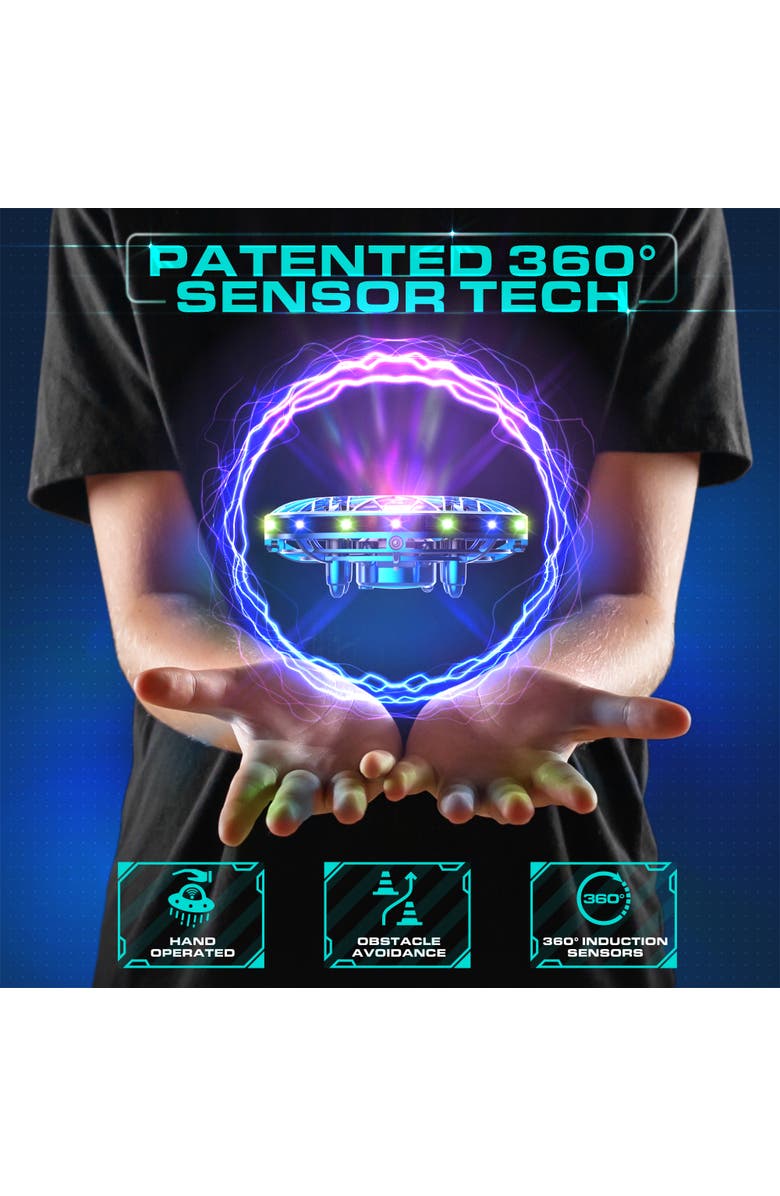 Force1 Scoot Pro Hand Operated Drone, Alternate, color, Blue