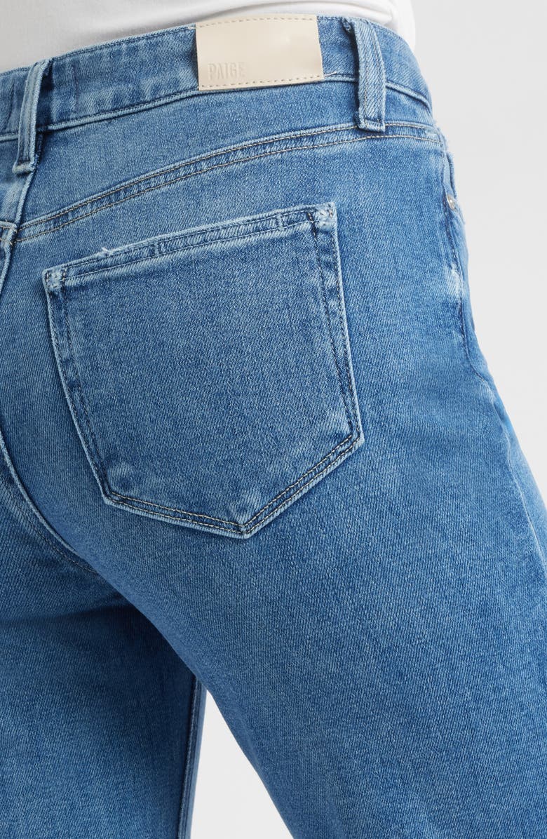 PAIGE Leenah High Waist Wide Leg Jeans, Alternate, color, Westminster