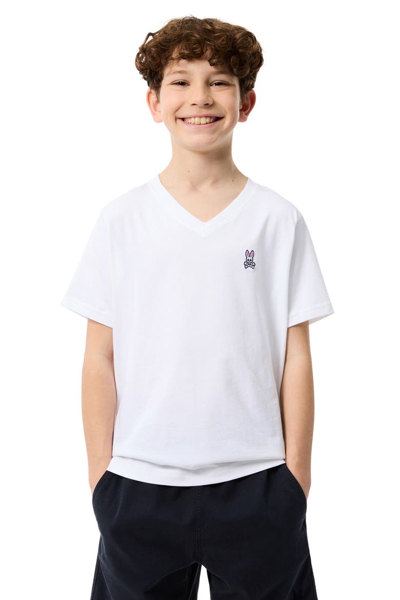 Kids' Cotton T-Shirt, Alternate, color, WHITE