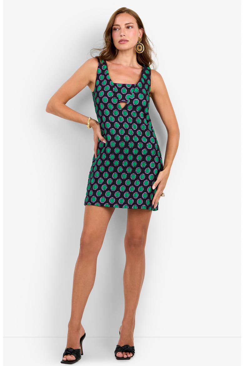Bambilla Dress, Alternate, color, Gemstone