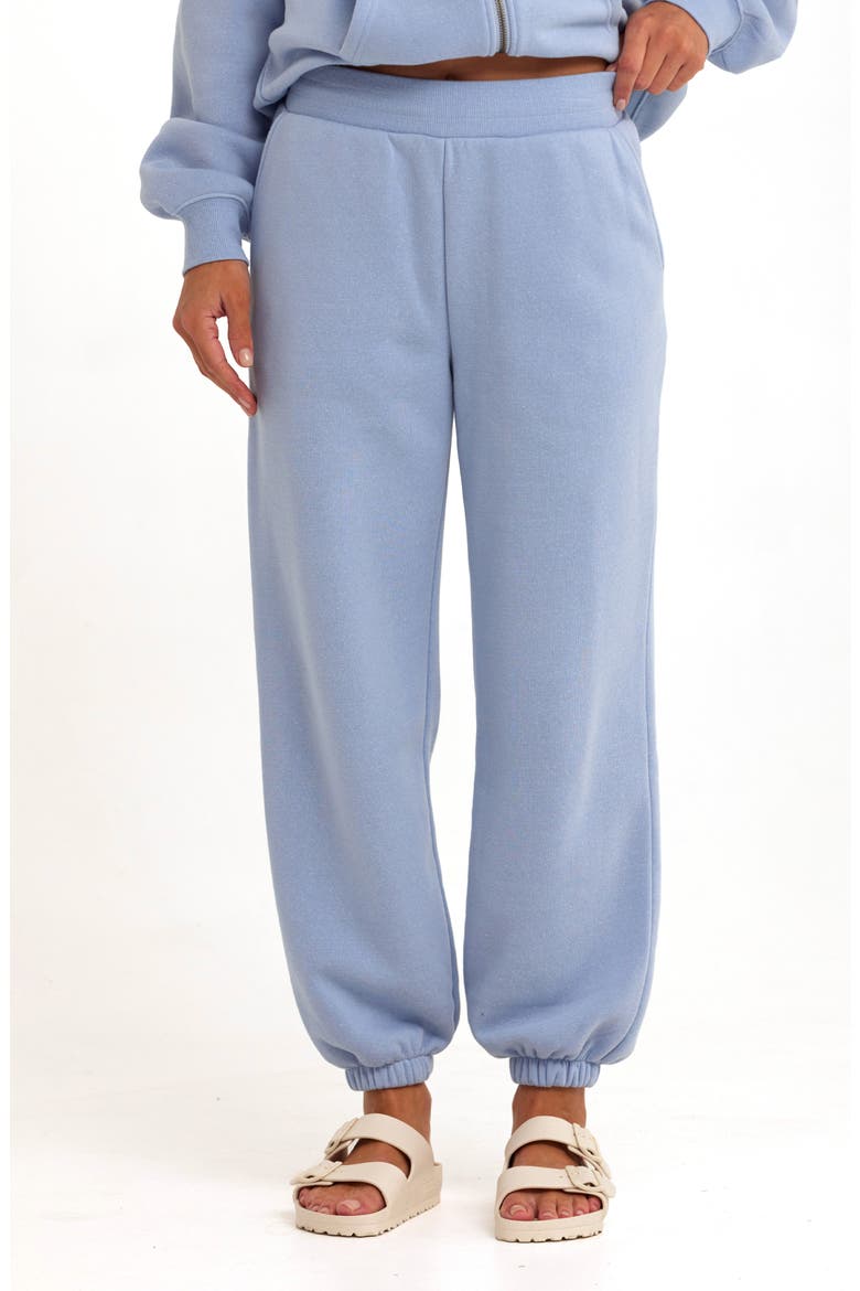 Jayla Fleece Sweatpants, Main, color, HIGH TIDE