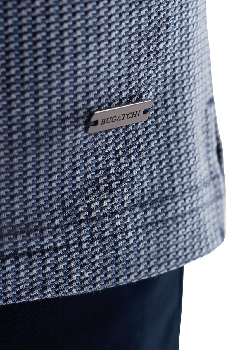 Bugatchi Mercerized Cotton Polo, Alternate, color, Navy