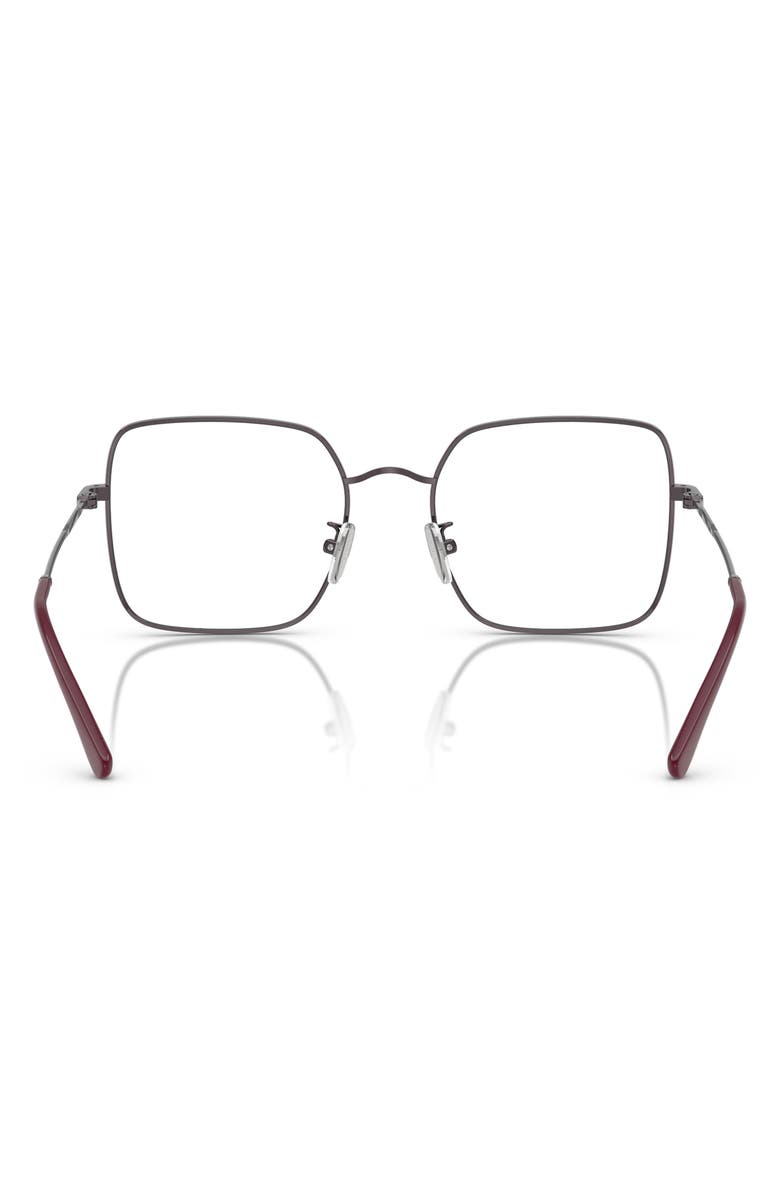 VOGUE 54mm Square Optical Glasses, Alternate, color, Violet