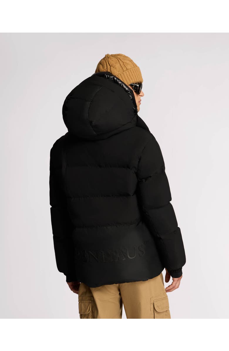 Alpenhaus Virterre Expedition Puffer with Contrast Double Hood, Alternate, color, Black