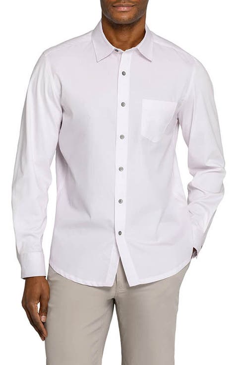 Abstract Squiggle Cotton Shirt