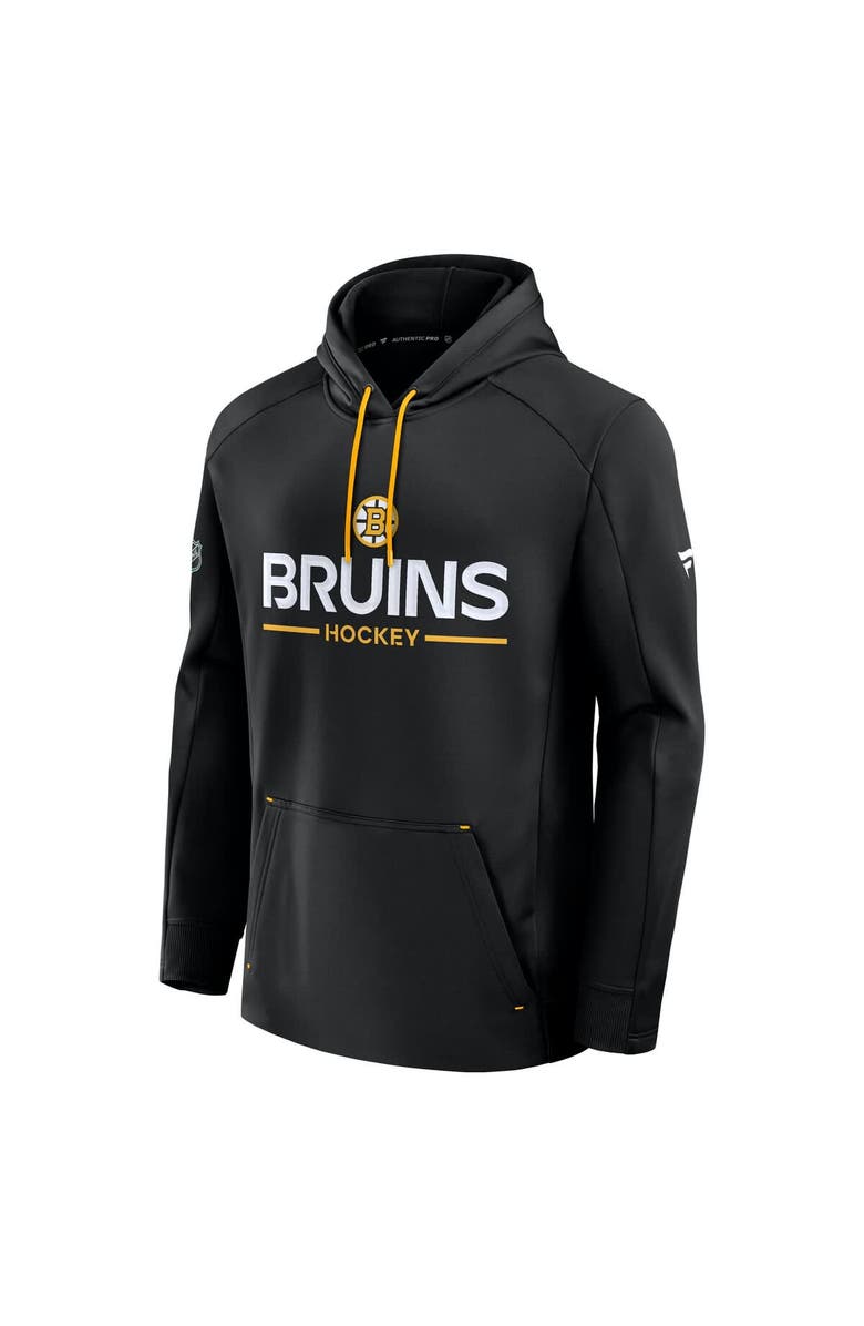 FANATICS Men's Fanatics Black Boston Bruins Authentic Pro Rink Hoodie, Alternate, color, Black