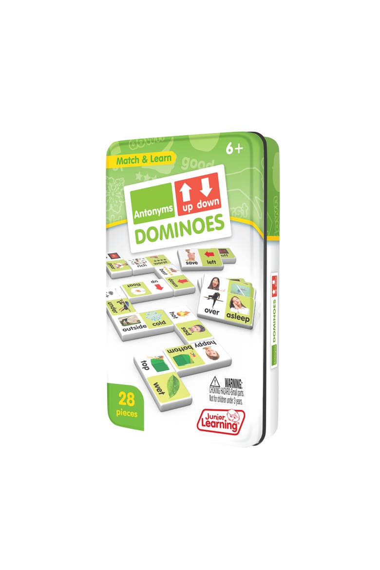 Antonyms Dominoes, Alternate, color, Multicolored