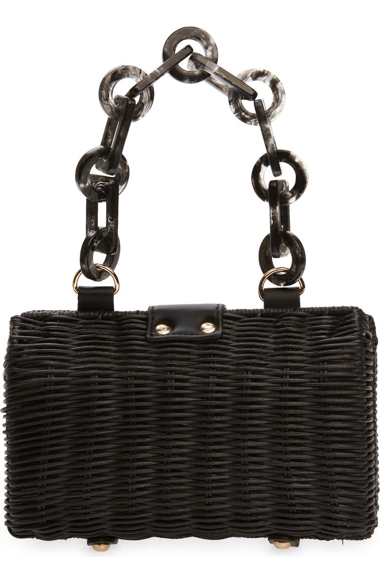 BTB Los Angeles Page Wicker Clutch, Alternate, color,