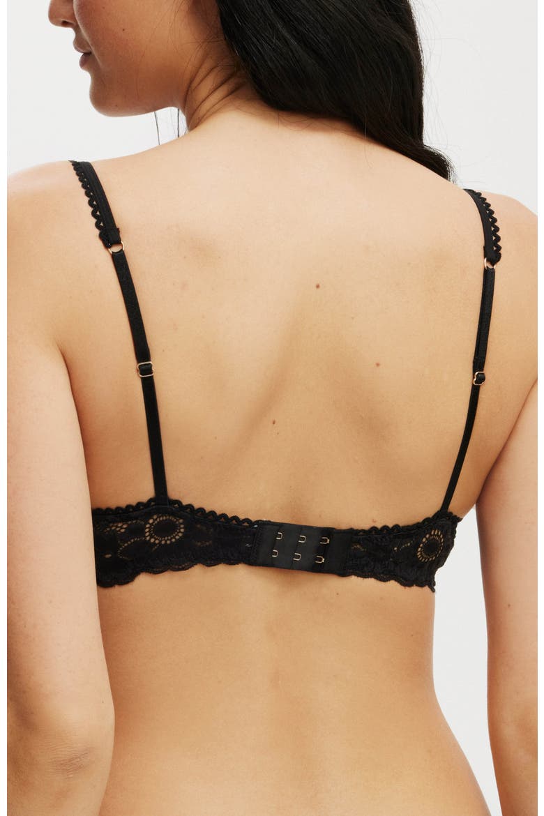 Women's Holly Lace Underwire Bra, Alternate, color, Black