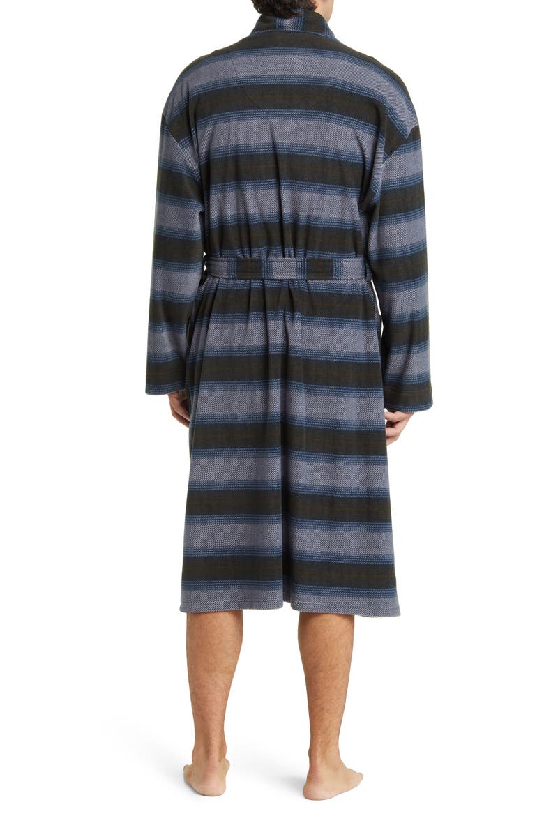 Line Up Robe, Alternate, color, CHARCOAL STRIPE