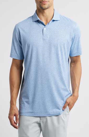 Peter Millar Crown Crafted Geo Print Performance Jersey Polo