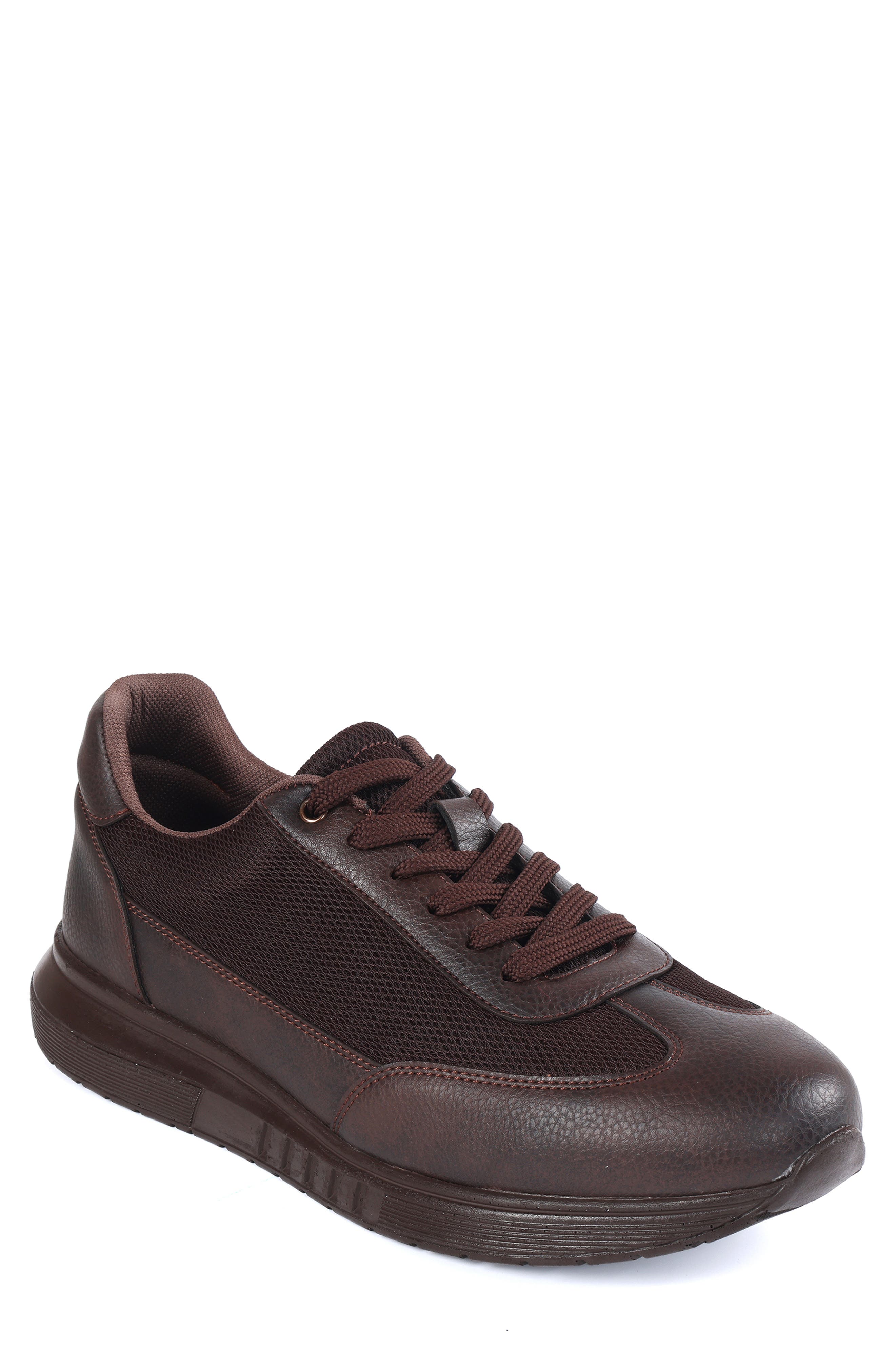 Kingle Series 33 Sneaker, Main, color, DARK BROWN