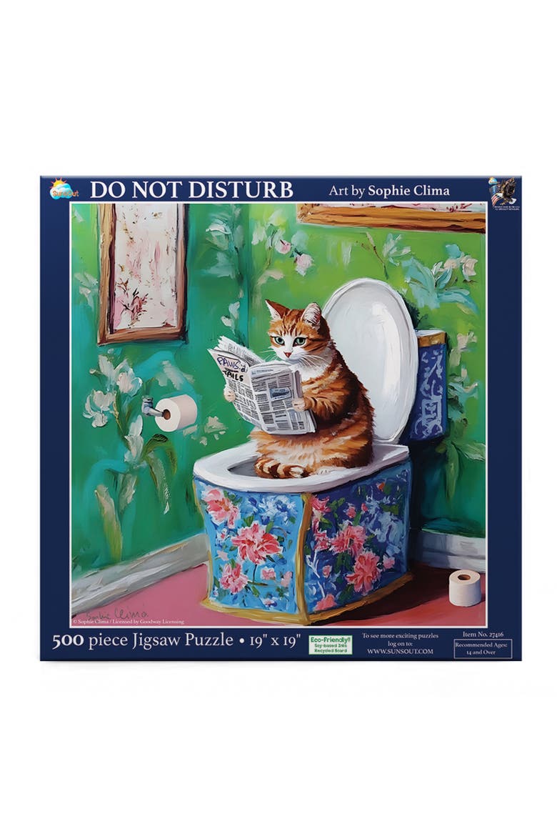 Do Not Disturb 500 piece Jigsaw Puzzle for Adults, Alternate, color, Multicolor