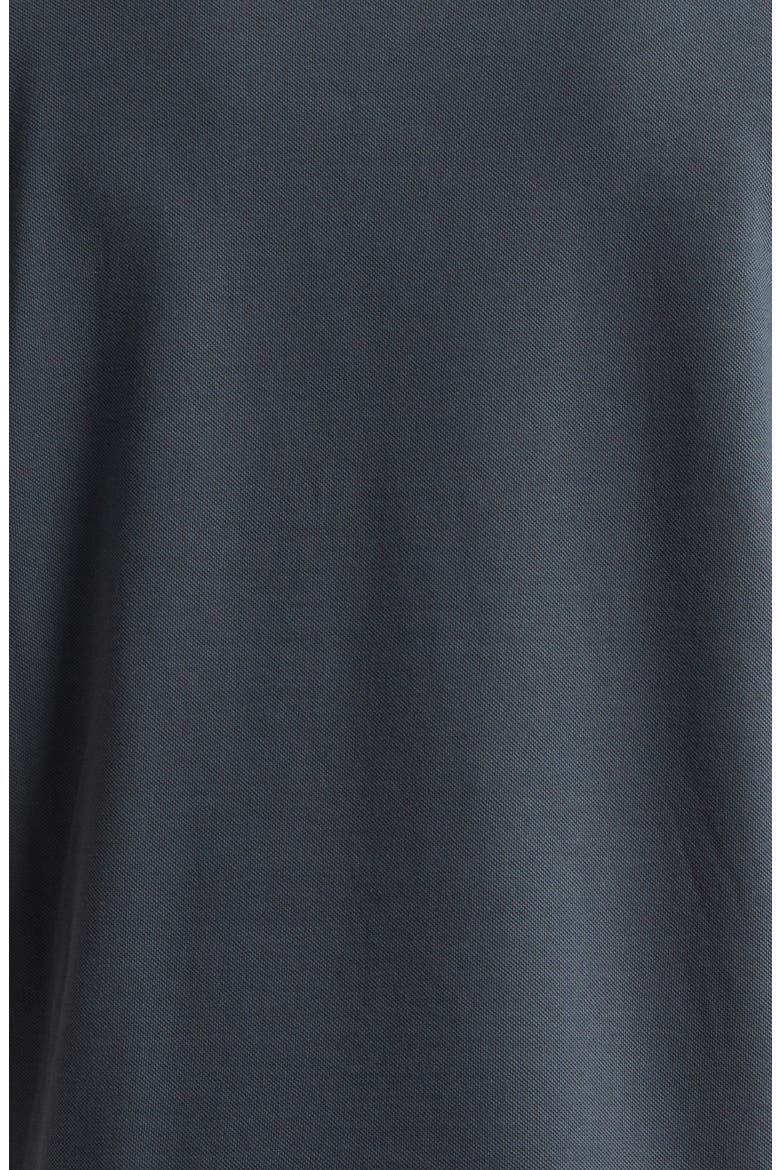 Logo Cotton Polo, Alternate, color, ANCHOR GRAY