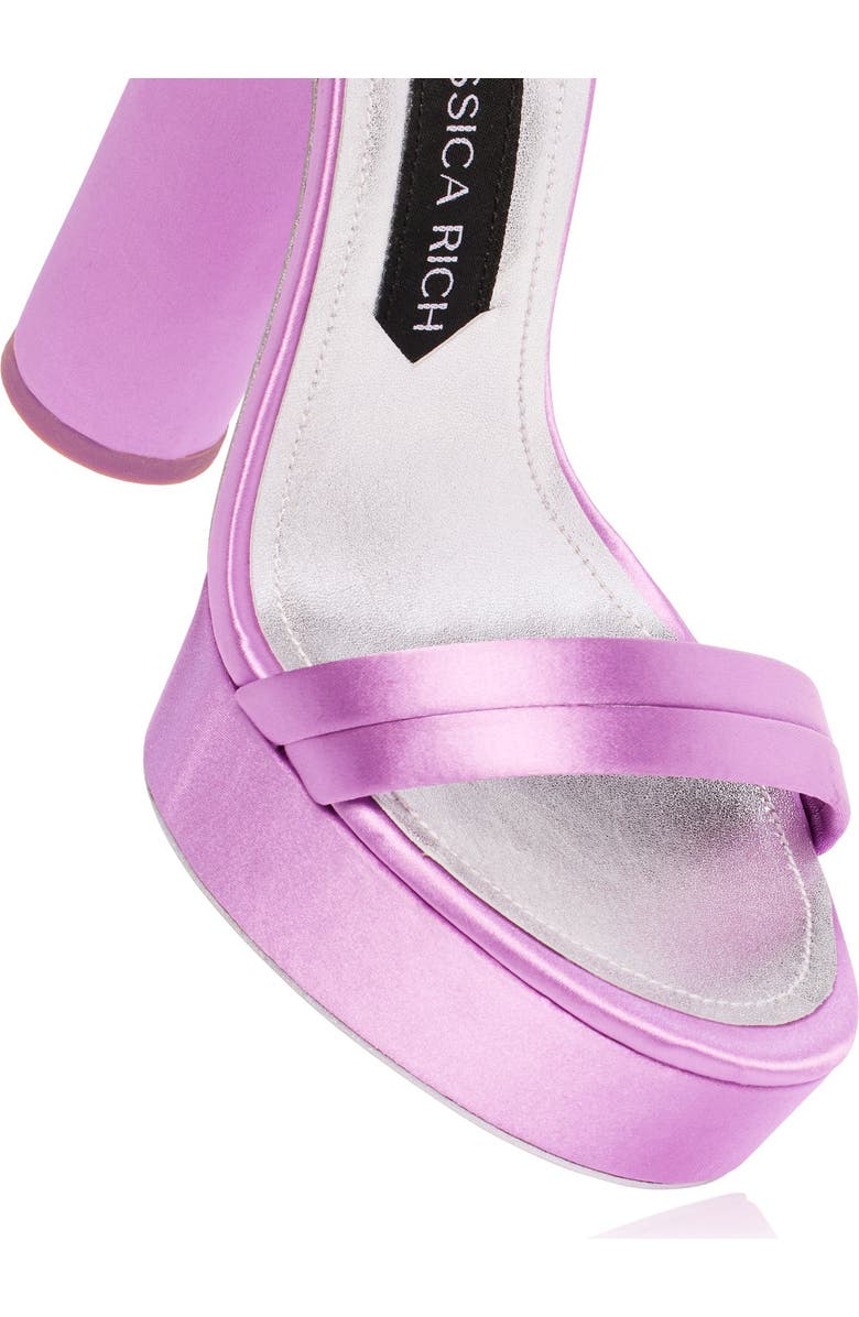 JESSICA RICH Love Platform Sandal, Alternate, color, Lavender